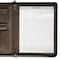 Dacasso Chocolate Brown Leather Enhanced Zip-Around Portfolio EI-3404 - alternate 2